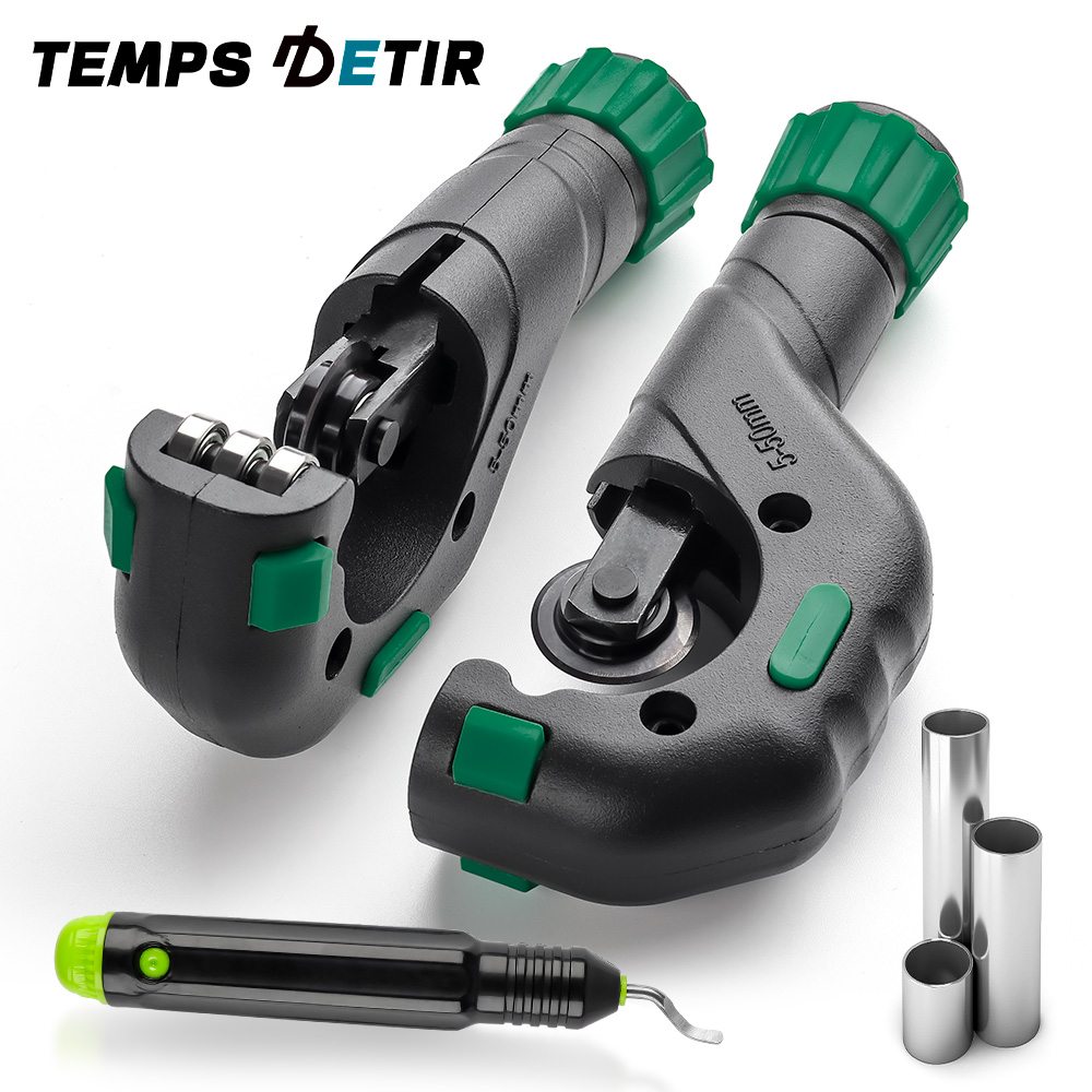 Pipe Cutter Ratchet - 5-50 มม.มือถือเครื่องตัดท่อใบมีดเหล็กแบบพกพาเครื่องมือตัดท่อสำหรับตัดอลูมิเนียม/ทองแดง /PVC/PPR/ท่อสแตนเลส