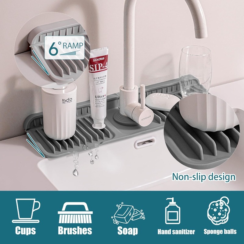 แผ่นรองซิลิโคนกันน้ำกระเด็นสำห - Silicone Tap Washer บทวิจารณ์และราคา