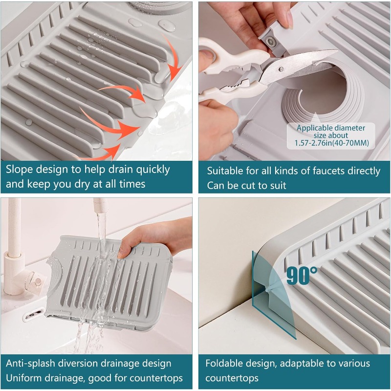 แผ่นรองซิลิโคนกันน้ำกระเด็นสำห - Silicone Tap Washer บทวิจารณ์และราคา