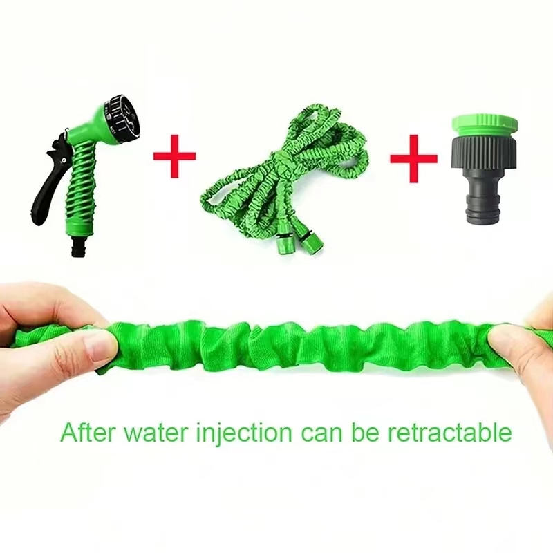 สายยางมหัศจรรย์แบบขยายได้ 25 ฟ - Flexible Hose Braided บทวิจารณ์และราคา