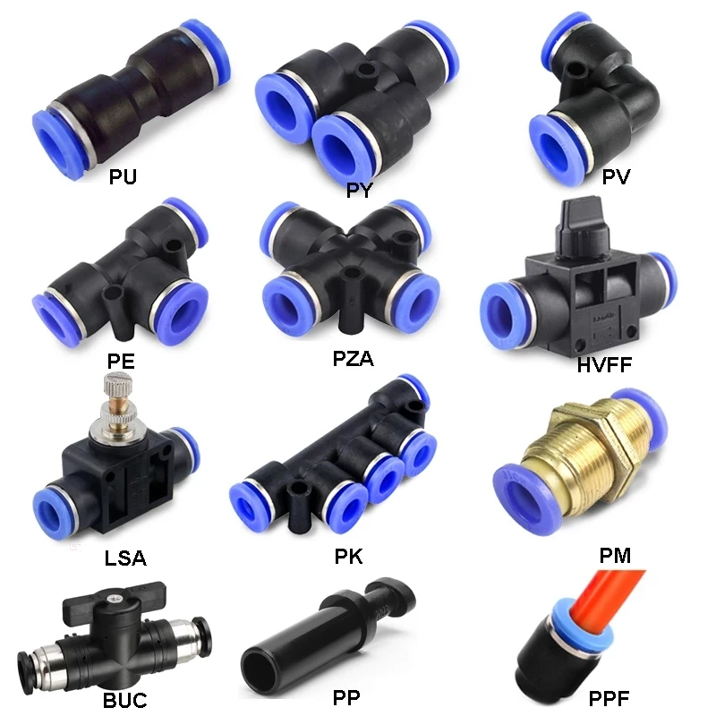 PNEUMATIC FITTING อุปกรณ์ Quic - Compression Fitting Brass บทวิจารณ์และราคา