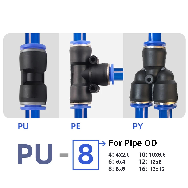 PNEUMATIC FITTING อุปกรณ์ Quic - Compression Fitting Brass บทวิจารณ์และราคา